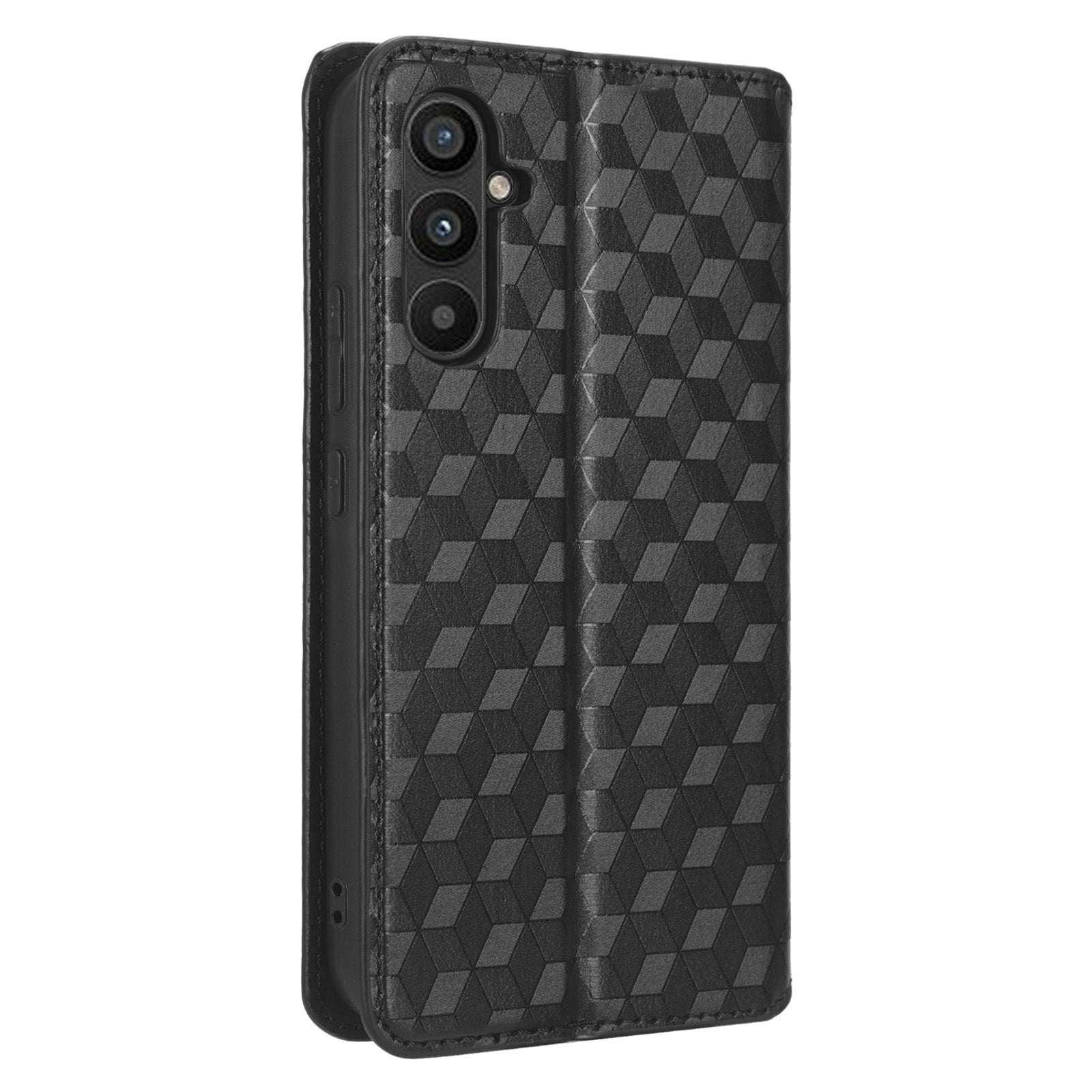 For Samsung Galaxy A34 5G Wallet Shockproof PU Leather Flip Phone Case Rhombus Pattern Imprinted Magnetic Closure Stand Cover For Samsung Galaxy A34 5G Wallet Shockproof PU Leather Flip Phone Case Rhombus Pattern Imprinted Magnetic Closure Stand Cover